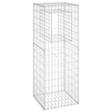 Cesti a Gabbione a Torre 2 pz 50x50x140 cm in Ferro