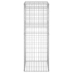 Cesti a Gabbione a Torre 2 pz 50x50x140 cm in Ferro