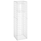 Cesti a Gabbione a Torre 2 pz 50x50x180 cm in Ferro