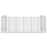 Gabbione per Bidoni in Acciaio Zincato 325x100x110 cm