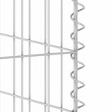 Gabbione per Bidoni in Acciaio Zincato 325x100x110 cm