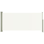 Tenda Laterale Retrattile per Patio 140x300 cm Crema
