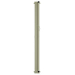 Tenda Laterale Retrattile per Patio 140x300 cm Crema