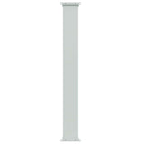 Tenda Laterale Retrattile per Patio 117x600 cm Crema