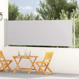 Tenda Laterale Retrattile per Patio 117x600 cm Grigia