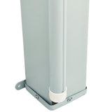 Tenda Laterale Retrattile per Patio 117x600 cm Marrone