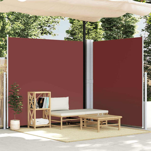 Tenda da Sole Laterale Retrattile Marrone 220x600 cm