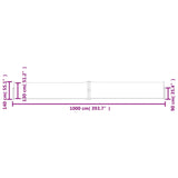 Tenda Laterale Retrattile Crema 140x1000 cm