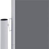 Tenda da Sole Laterale Retrattile Antracite 220x1000 cm
