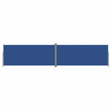 Tenda da Sole Laterale Retrattile Blu 220x1000 cm