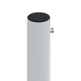 Tenda Laterale Retrattile Nera 117x1200 cm