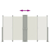 Tenda da Sole Laterale Retrattile Crema 140x1200 cm