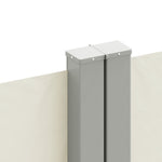 Tenda da Sole Laterale Retrattile Crema 140x1200 cm