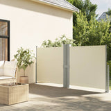 Tenda da Sole Laterale Retrattile Crema 140x1200 cm