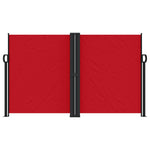 Tenda Laterale Retrattile Rossa 140x1200 cm