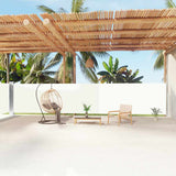 Tenda da Sole Laterale Retrattile Crema 160x1200 cm