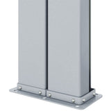 Tenda da Sole Laterale Retrattile Rossa 160x1200 cm