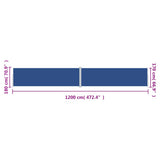 Tenda da Sole Laterale Retrattile Blu 180x1200 cm
