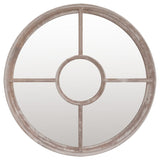 Specchio Sabbia 60x4 cm Ferro Rotondo per Uso Interno