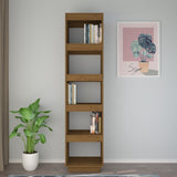 Libreria/Divisorio Ambra 40x35x167 cm in Legno Massello di Pino