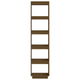 Libreria/Divisorio Ambra 40x35x167 cm in Legno Massello di Pino