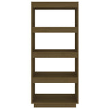 Libreria/Divisorio Ambra 60x35x135 cm in Massello di Pino