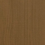 Libreria Marrone ambra 80x35x71 cm in Legno Massello di Pino
