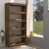 Libreria/Divisorio Ambra 80x35x167 cm in Massello di Pino