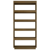 Libreria/Divisorio Ambra 80x35x167 cm in Massello di Pino