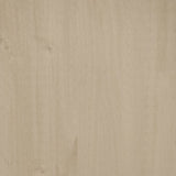 Tavolino HAMAR ambra 100x55x35 cm in Legno Massello di Pino
