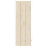 Piano Credenza HAMAR ambra 85x35x100 cm Legno Massello di Pino