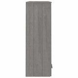 Scaffale per Credenza Grigio Chiaro 85x35x100 cm Legno di Pino
