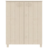 Scarpiera HAMAR ambra 85x40x108 cm in Legno Massello di Pino