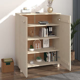 Scarpiera HAMAR ambra 85x40x108 cm in Legno Massello di Pino