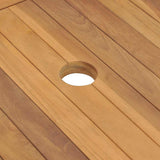 Mobile Vanità Bagno e Lavandini Marmo Crema Legno Massello Teak