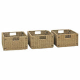 Mobile Vanità Bagno e Lavandini Marmo Crema Legno Massello Teak