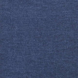 Poltrona Rilassante Blu in Tessuto e PVC