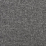 Poggiapiedi Grigio Chiaro 45x29,5x35 cm in Tessuto