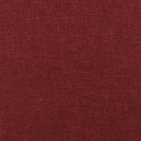 Poggiapiedi Rosso Vino 45x29,5x35 cm in Tessuto