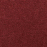 Poggiapiedi Rosso Vino 45x29,5x35 cm in Tessuto