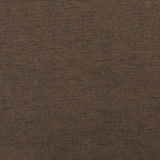 Poggiapiedi Marrone 45x29,5x35 cm in Tessuto e Similpelle