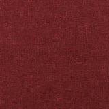 Sgabello Rosso Vino 45x29,5x35 cm in Tessuto e Similpelle