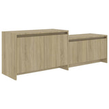 Mobile TV Rovere Sonoma 146,5x35x50 cm in Truciolato