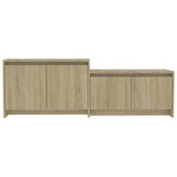 Mobile TV Rovere Sonoma 146,5x35x50 cm in Truciolato