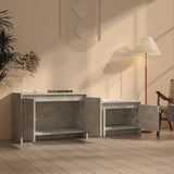 Mobile TV Grigio Cemento 146,5x35x50 cm in Truciolato