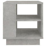Tavolino Salotto Grigio Cemento 40x40x43 cm Legno truciolato