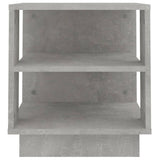 Tavolino Salotto Grigio Cemento 40x40x43 cm Legno truciolato