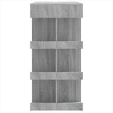 Tavolo Bar con Ripiano Grigio Sonoma 100x50x101,5 cm