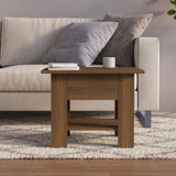 Tavolino da Salotto Rovere Marrone 55x55x42 cm in Truciolato