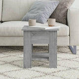 Tavolino da Salotto Grigio Sonoma 40x40x42 cm Legno truciolato